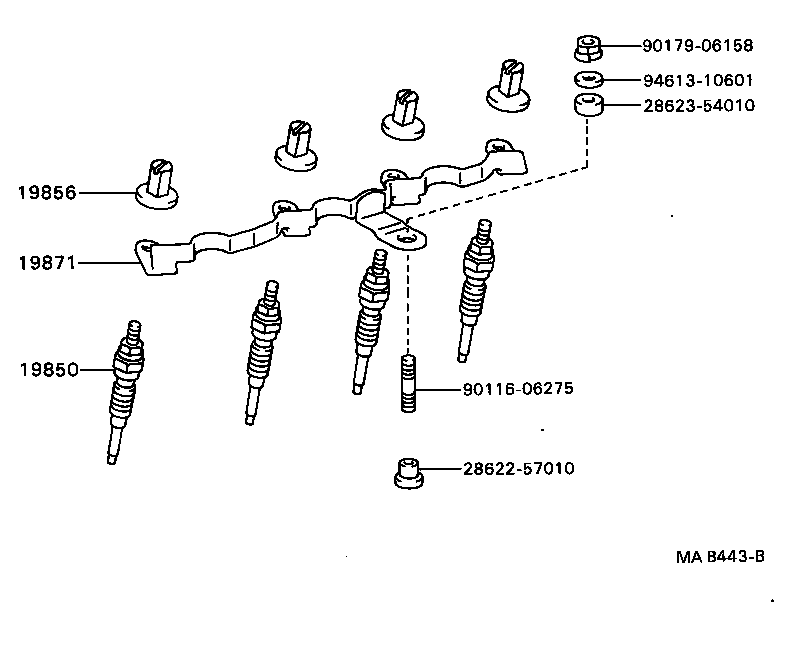  LAND CRUISER S T H T |  IGNITION COIL SPARK PLUG
