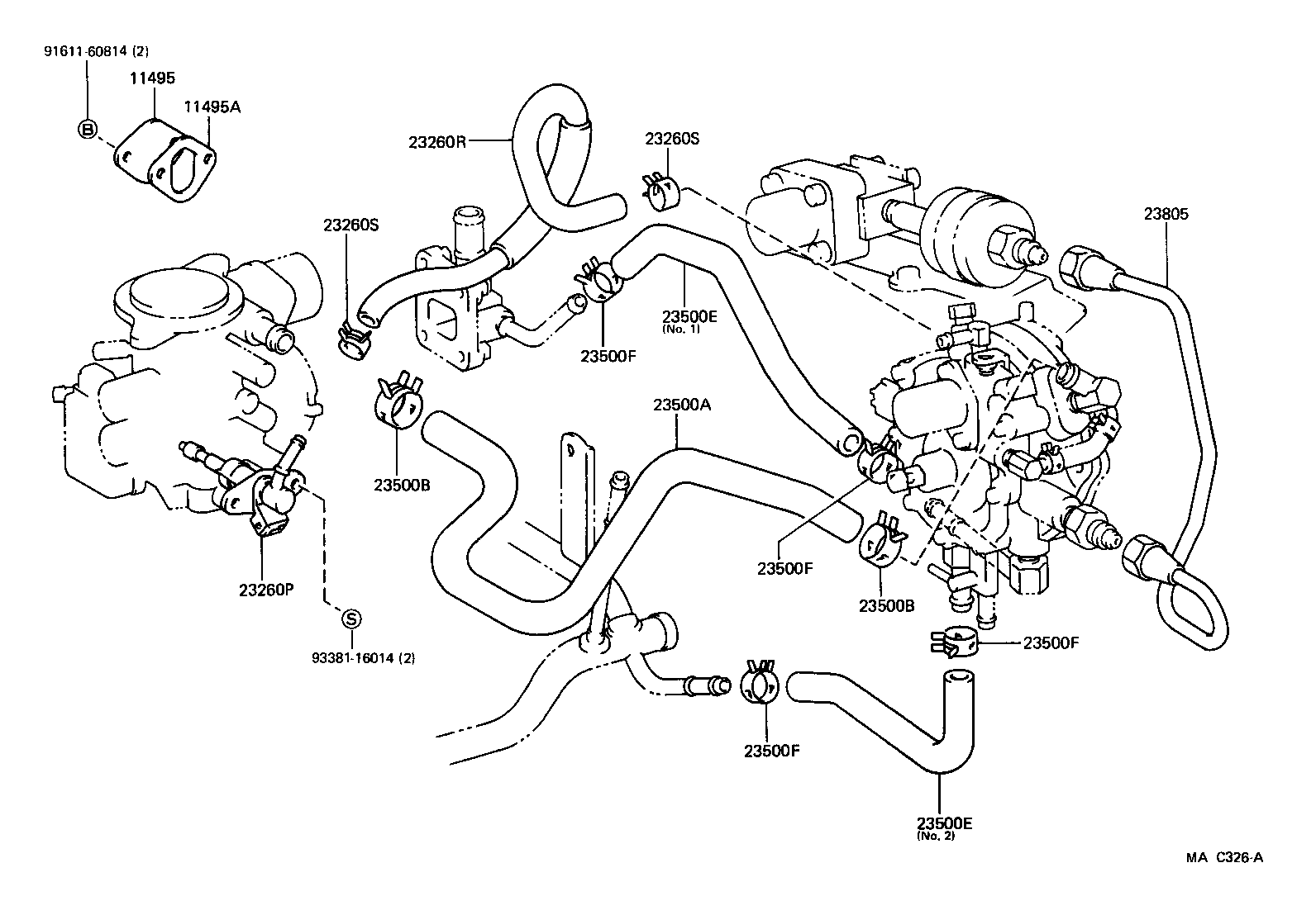  CROWN |  LPG CARBURETOR FUEL PIPE