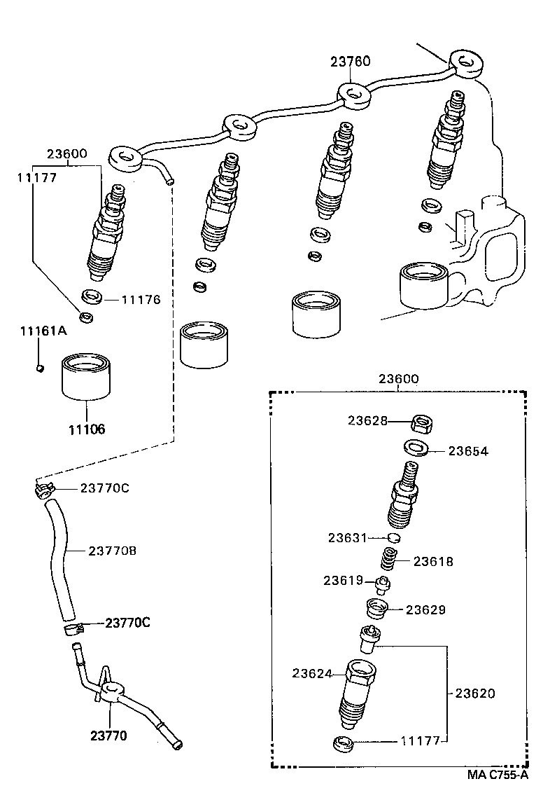  CROWN |  INJECTION NOZZLE