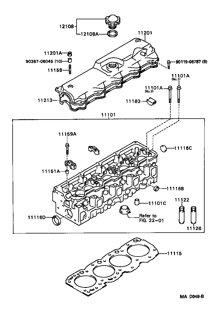  CROWN |  CYLINDER HEAD