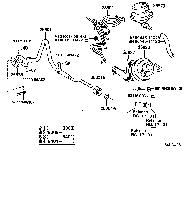  ESTIMA EMINA LUCIDA |  EXHAUST GAS RECIRCULATION SYSTEM