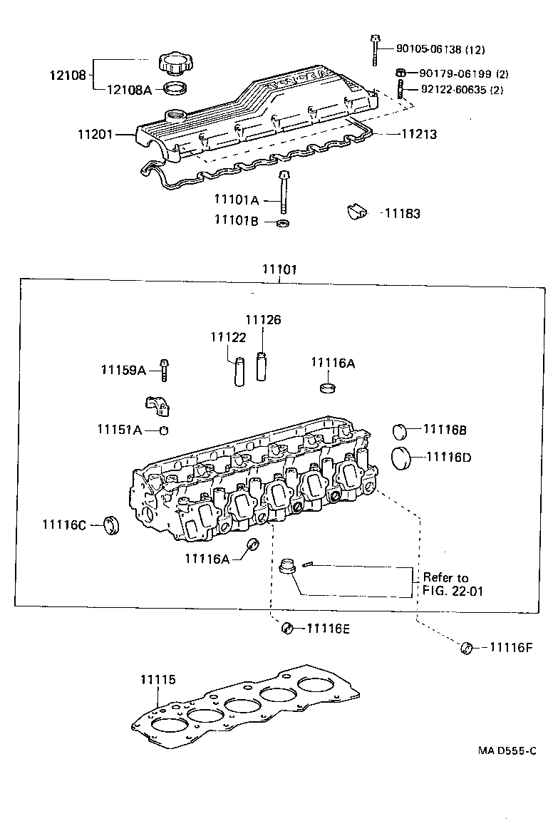  LAND CRUISER S T H T |  CYLINDER HEAD
