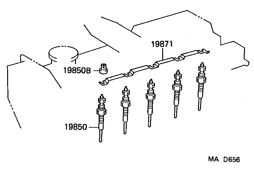  LAND CRUISER S T H T |  IGNITION COIL SPARK PLUG
