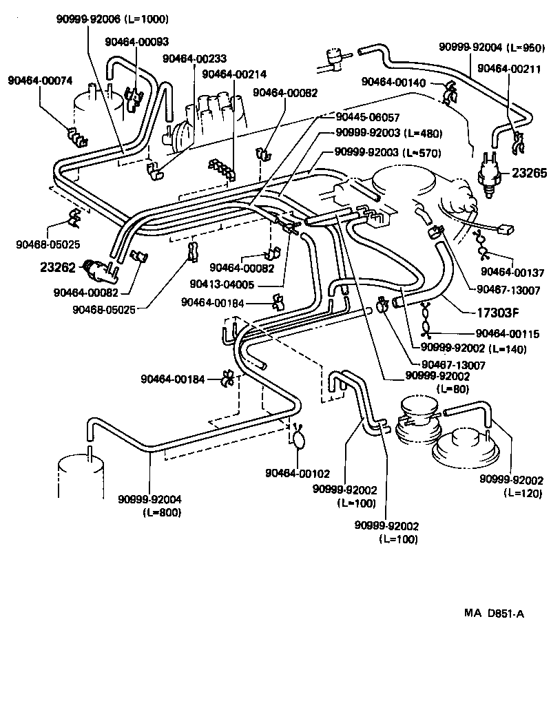  LAND CRUISER S T H T |  VACUUM PIPING