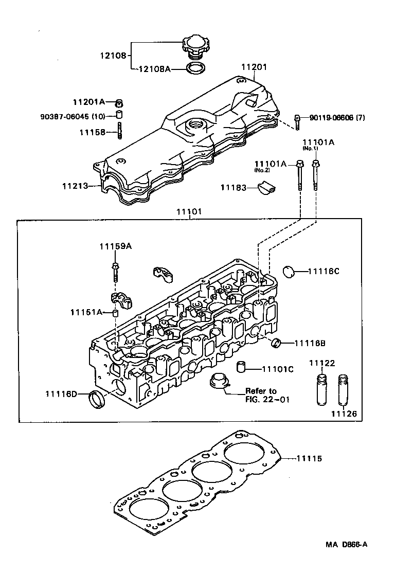  LAND CRUISER S T H T |  CYLINDER HEAD