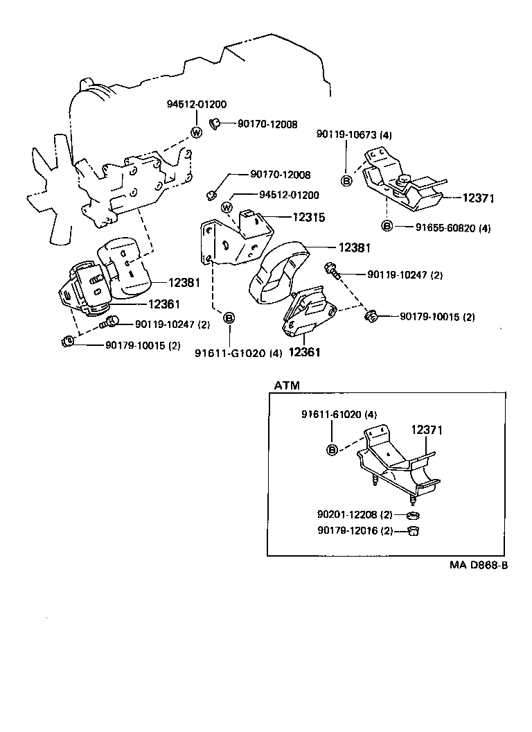  LAND CRUISER S T H T |  MOUNTING