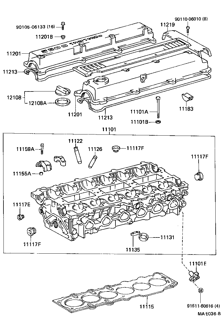  SUPRA |  CYLINDER HEAD