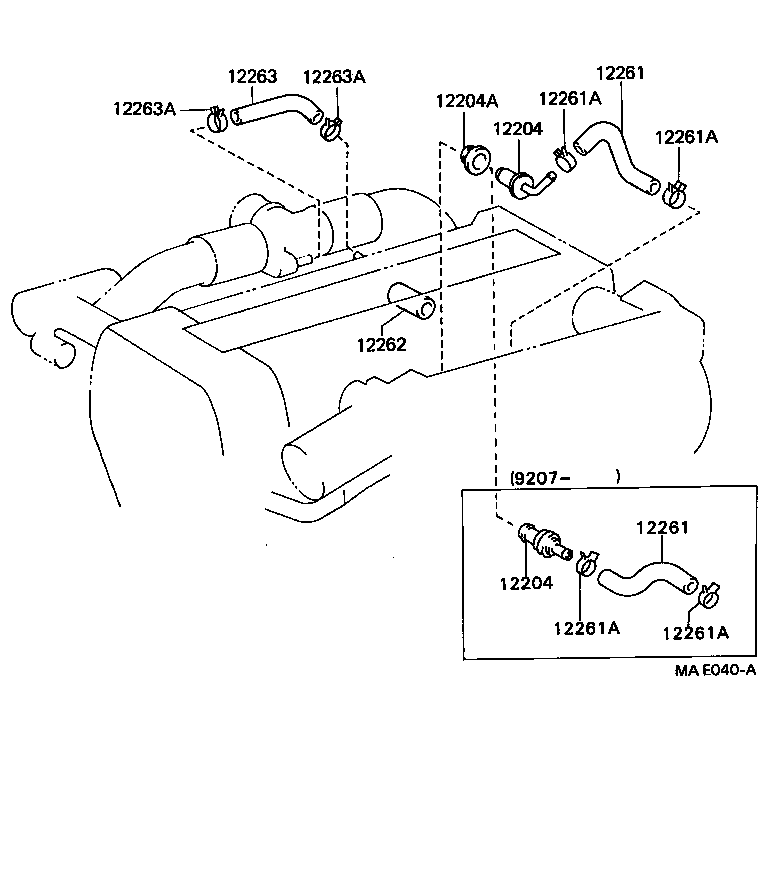  SOARER |  VENTILATION HOSE