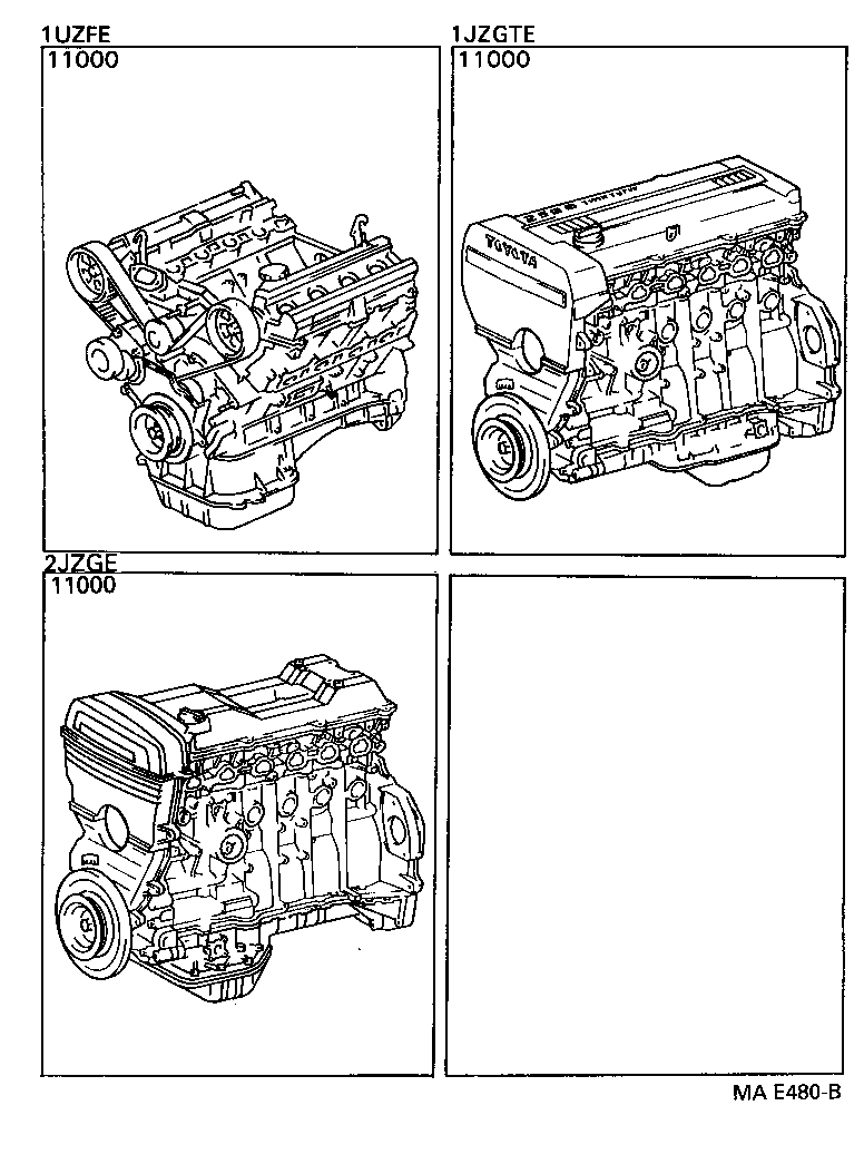  SOARER |  PARTIAL ENGINE ASSEMBLY