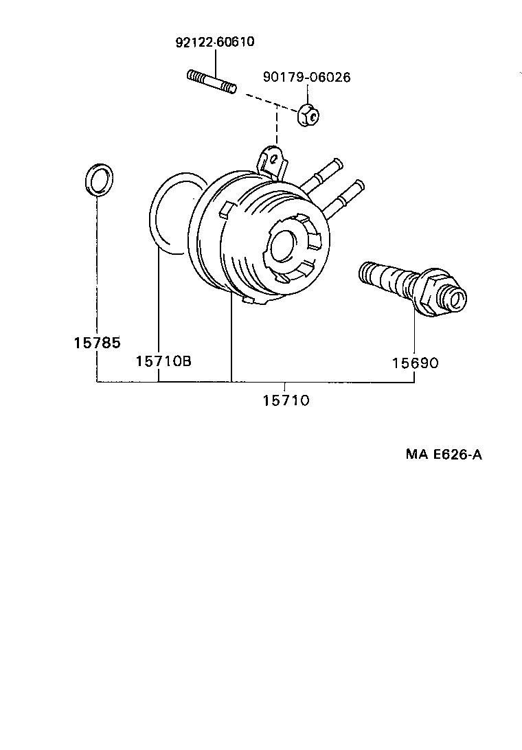  MR2 |  ENGINE OIL COOLER