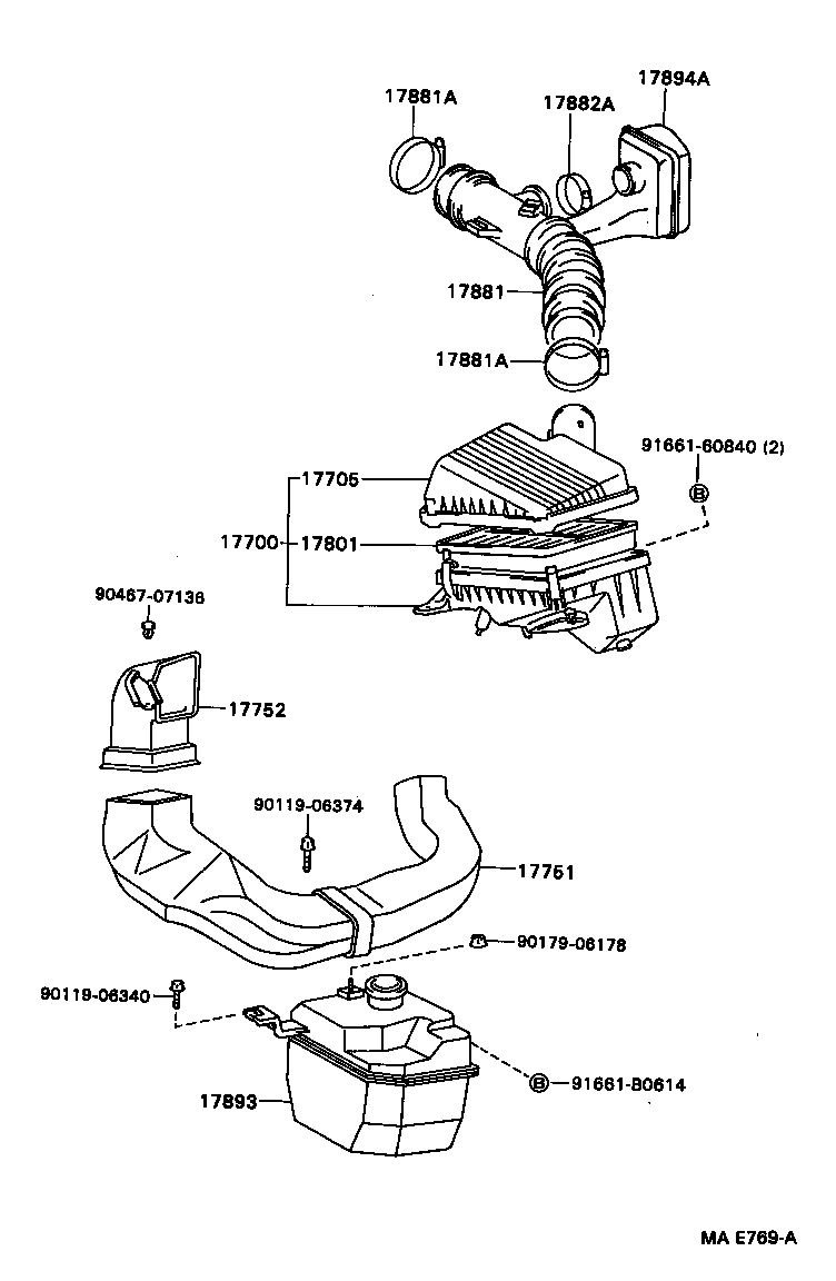  SPRINTER |  AIR CLEANER