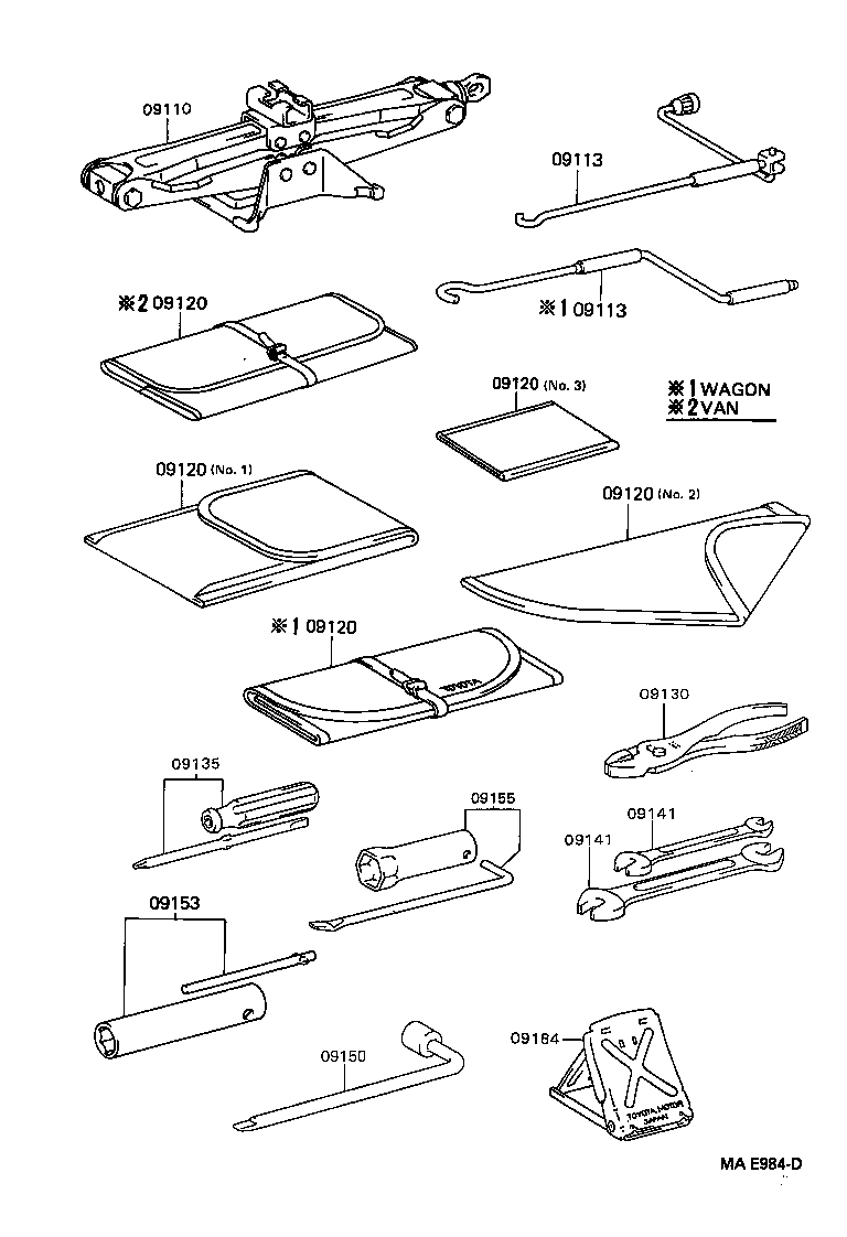  CROWN |  STANDARD TOOL