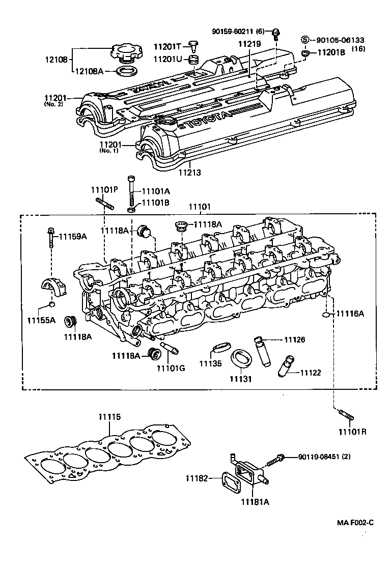  CROWN |  CYLINDER HEAD