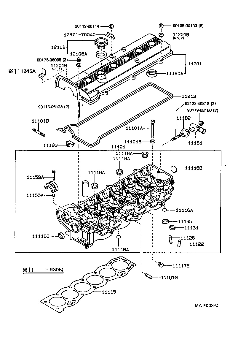  CROWN |  CYLINDER HEAD