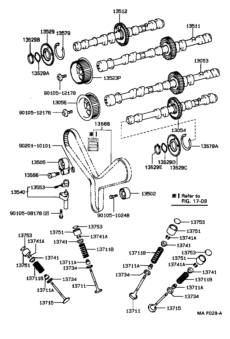  CROWN CROWN MAJESTA |  CAMSHAFT VALVE