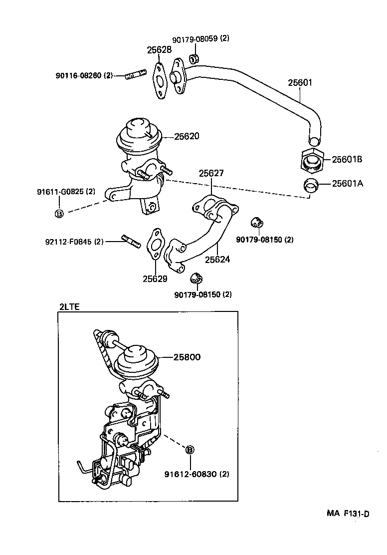  CROWN |  EXHAUST GAS RECIRCULATION SYSTEM