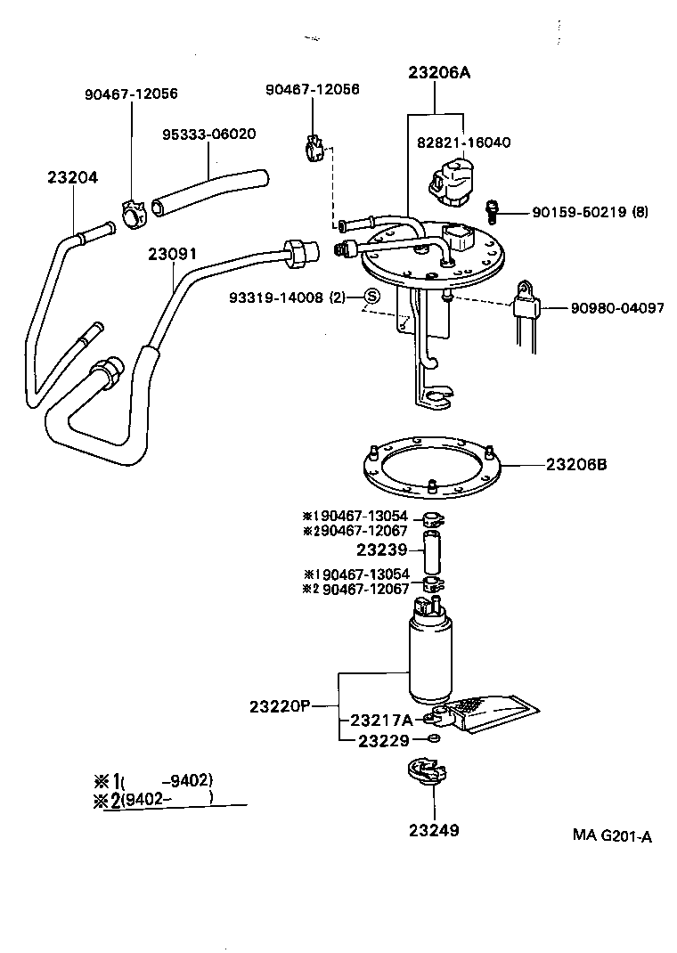  CALDINA |  FUEL INJECTION SYSTEM