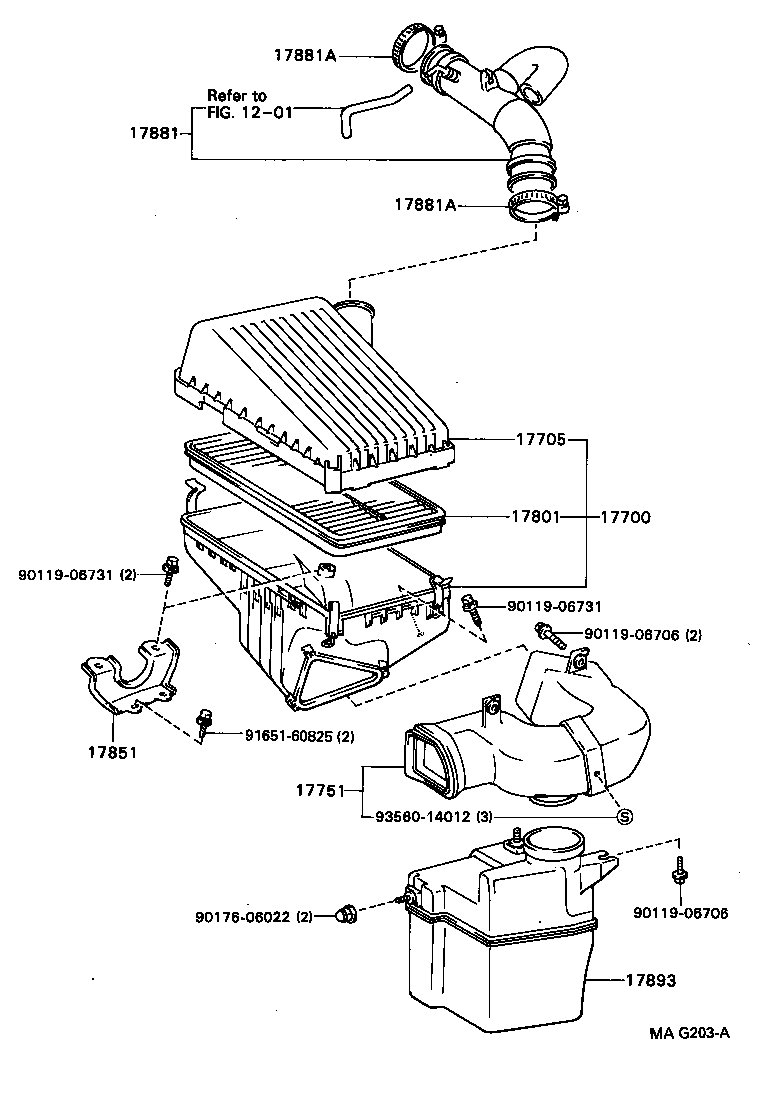  CALDINA |  AIR CLEANER