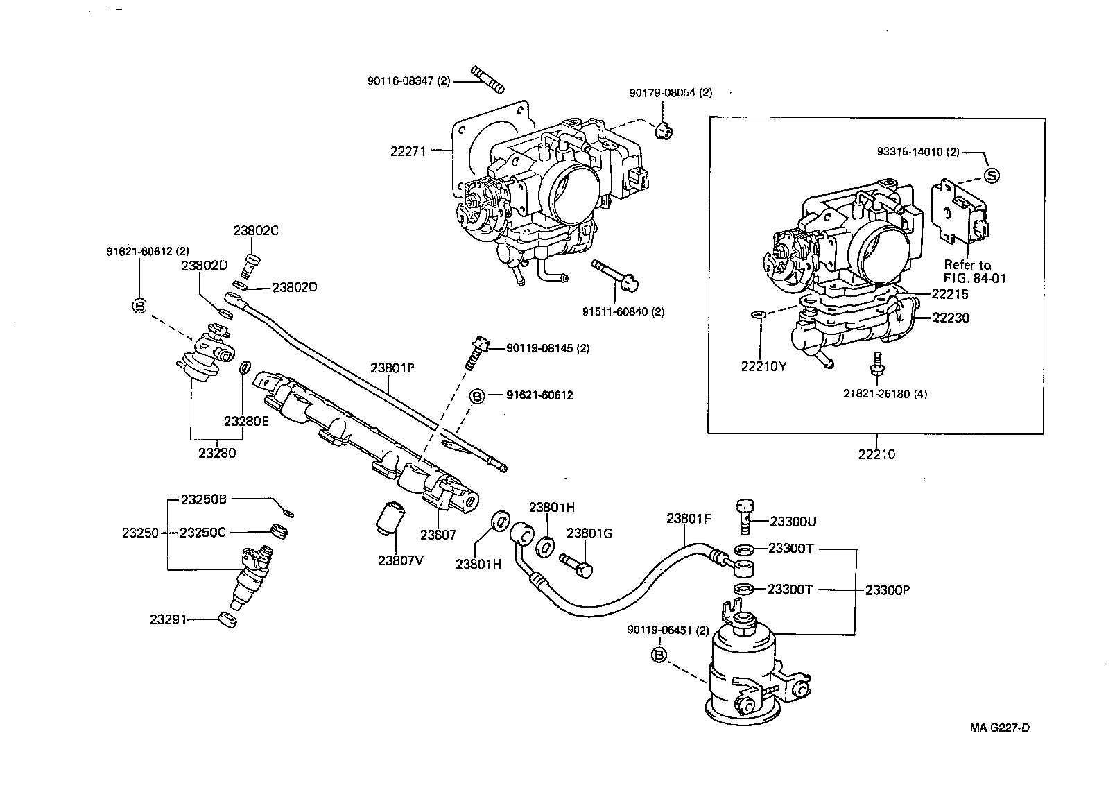  CALDINA |  FUEL INJECTION SYSTEM