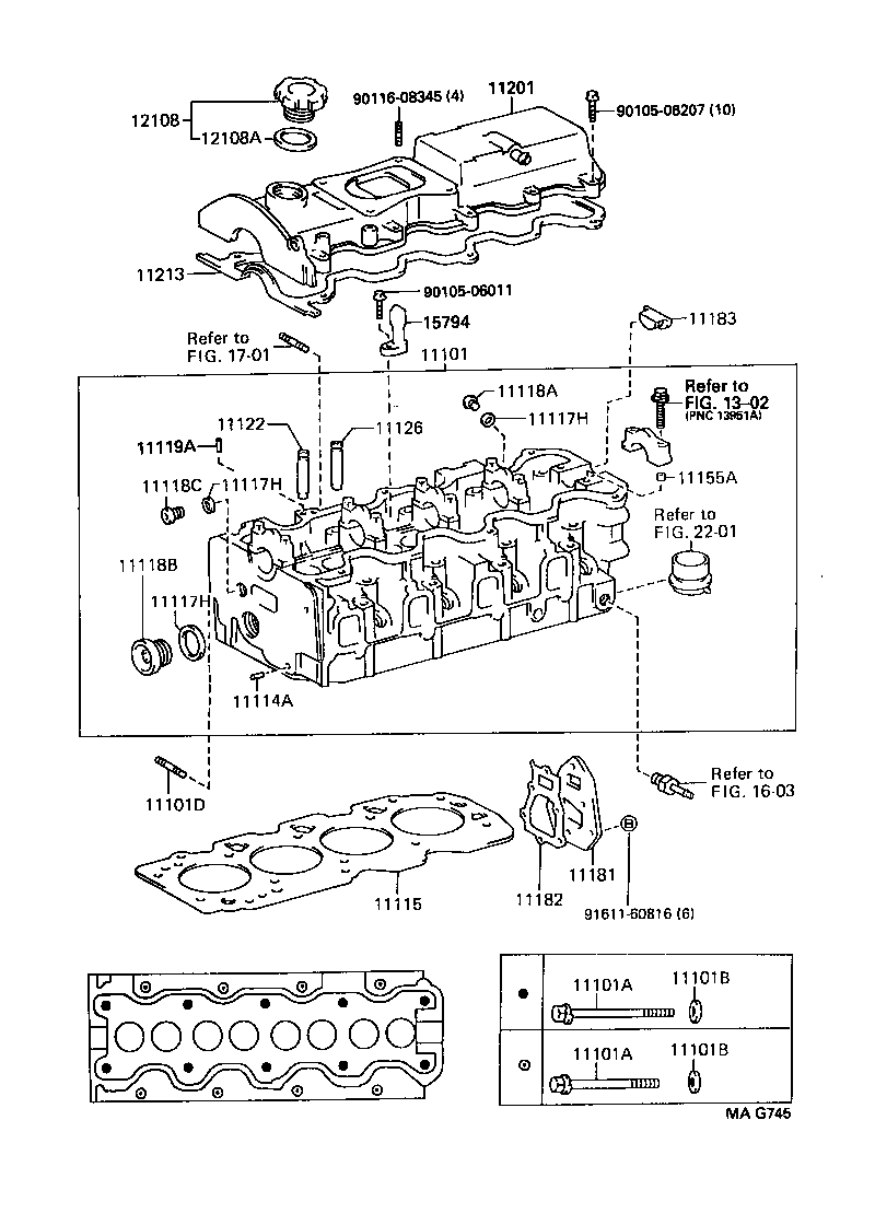  LITE TOWNACE TRUCK |  CYLINDER HEAD