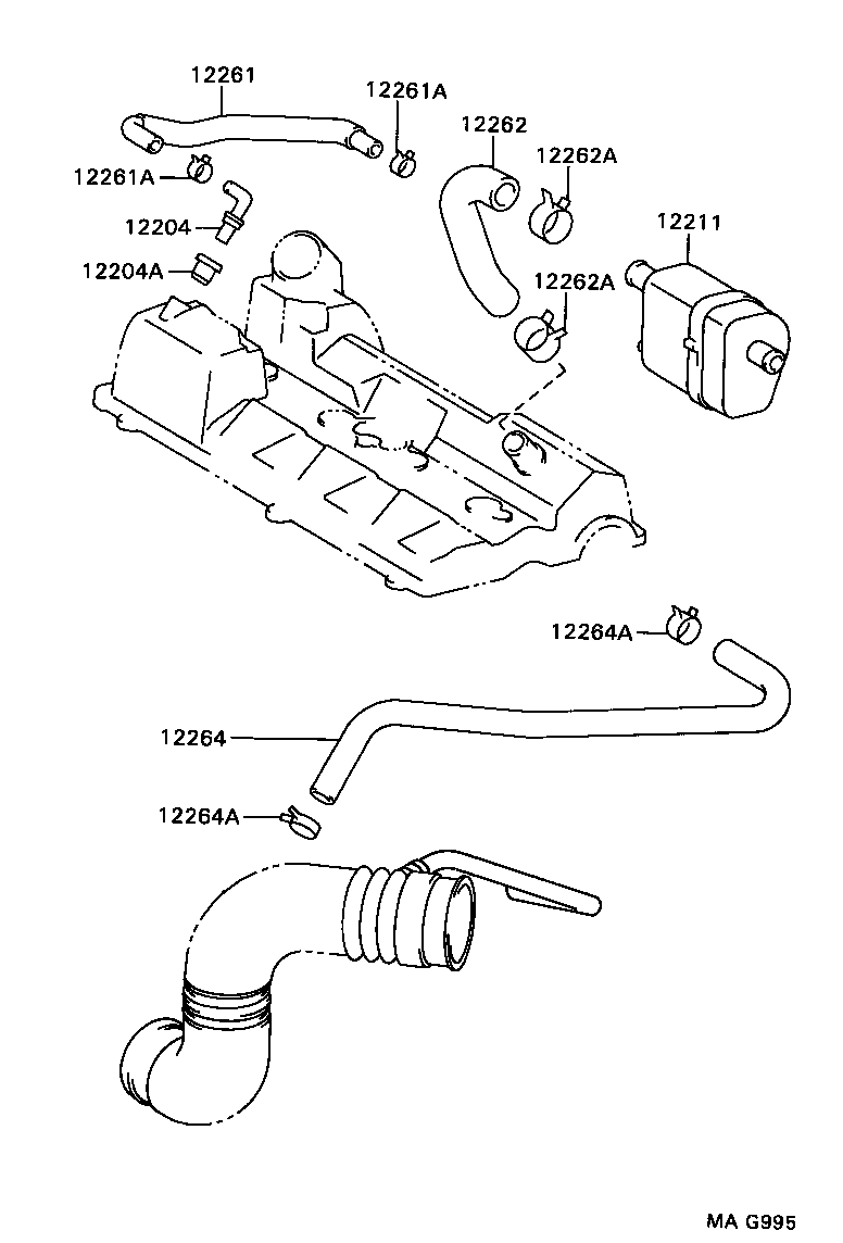  MR2 |  VENTILATION HOSE