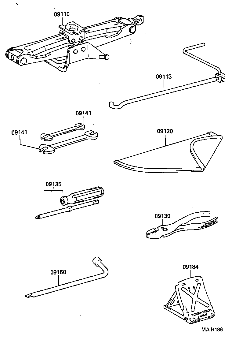  RAV4 |  STANDARD TOOL