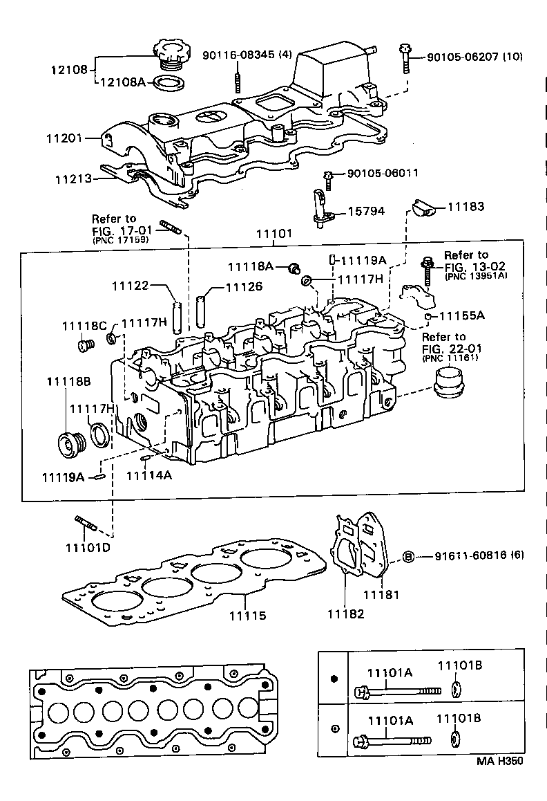  CAMRY VISTA |  CYLINDER HEAD