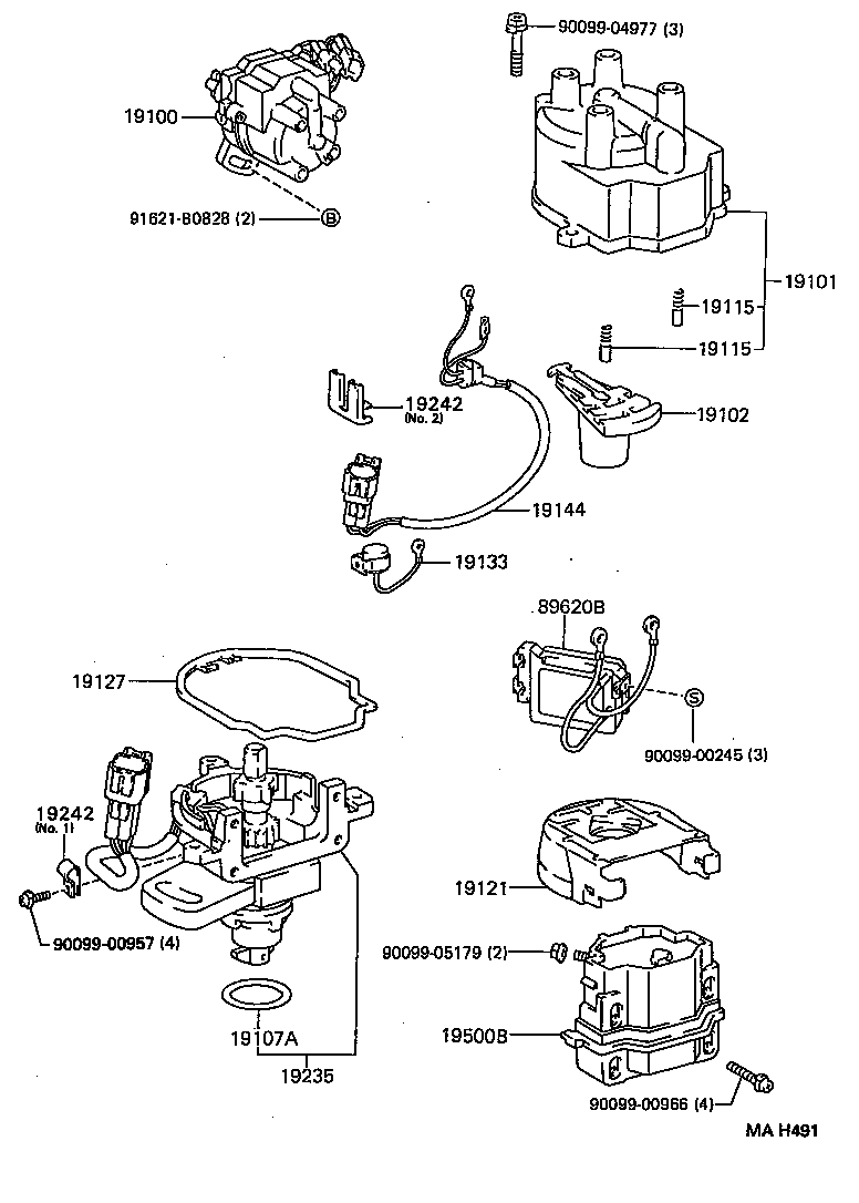  COROLLA 2 |  DISTRIBUTOR