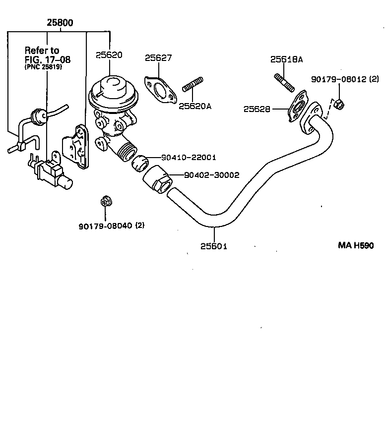  COROLLA |  EXHAUST GAS RECIRCULATION SYSTEM