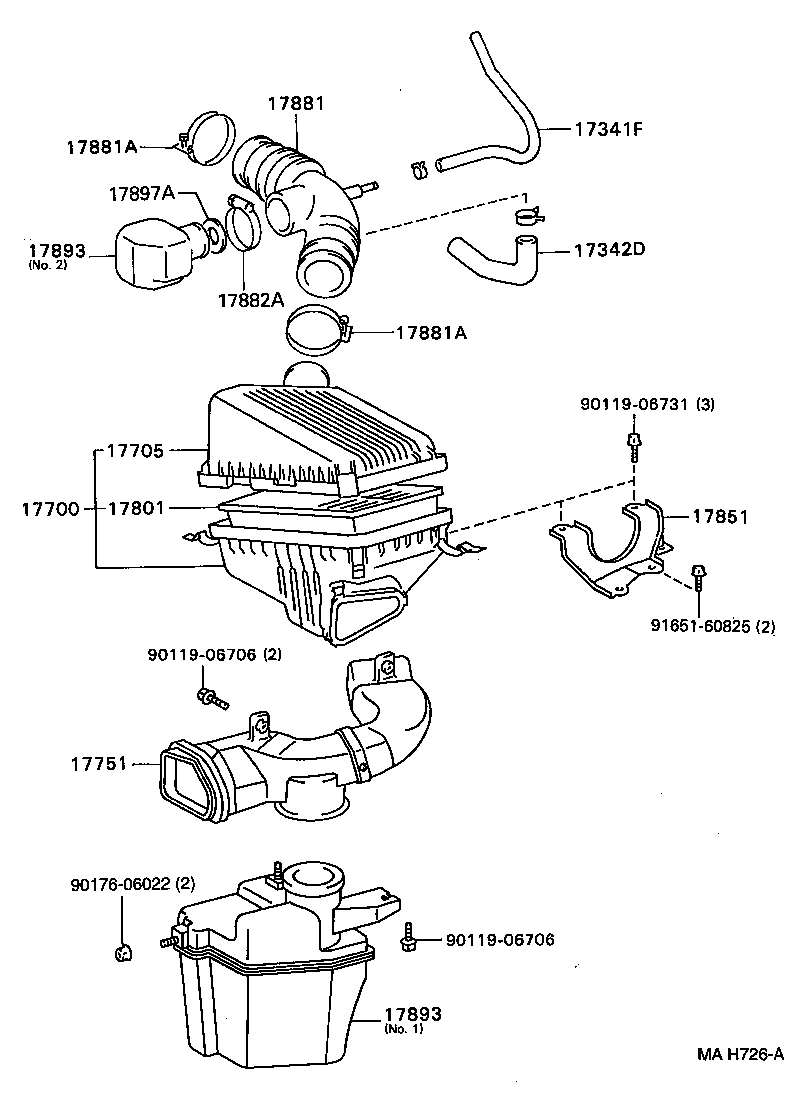  CALDINA |  AIR CLEANER