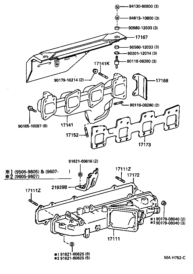  DYNA 200 TOYOACE G25 |  MANIFOLD