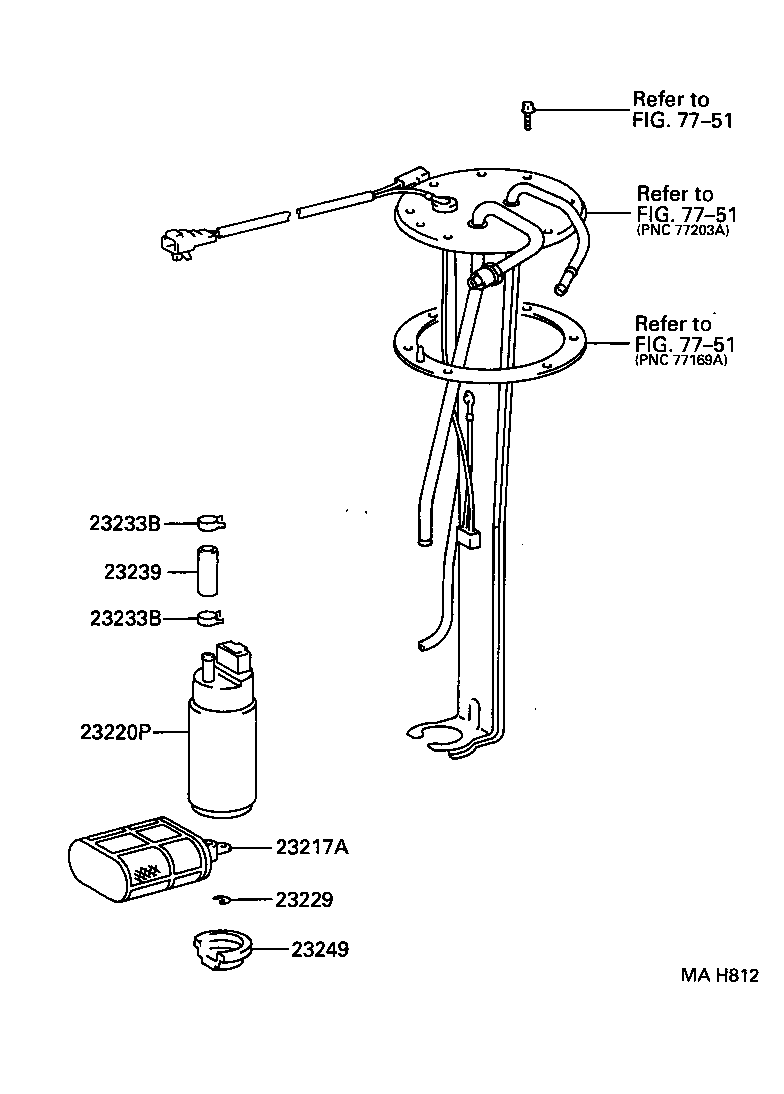  DYNA 200 TOYOACE G25 |  FUEL INJECTION SYSTEM