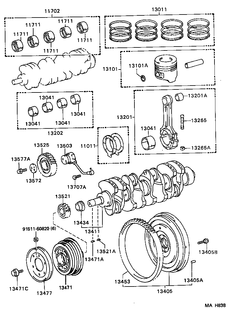  QUICK DELIVERY |  CRANKSHAFT PISTON