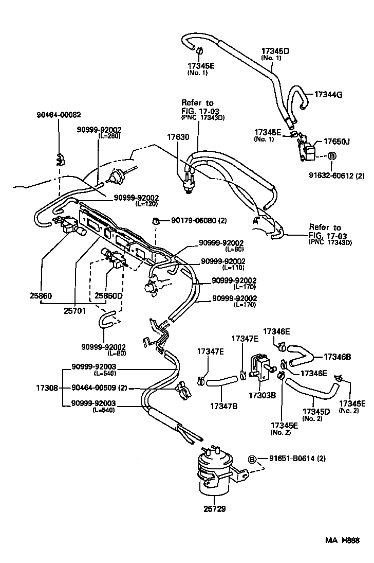  AVALON |  VACUUM PIPING