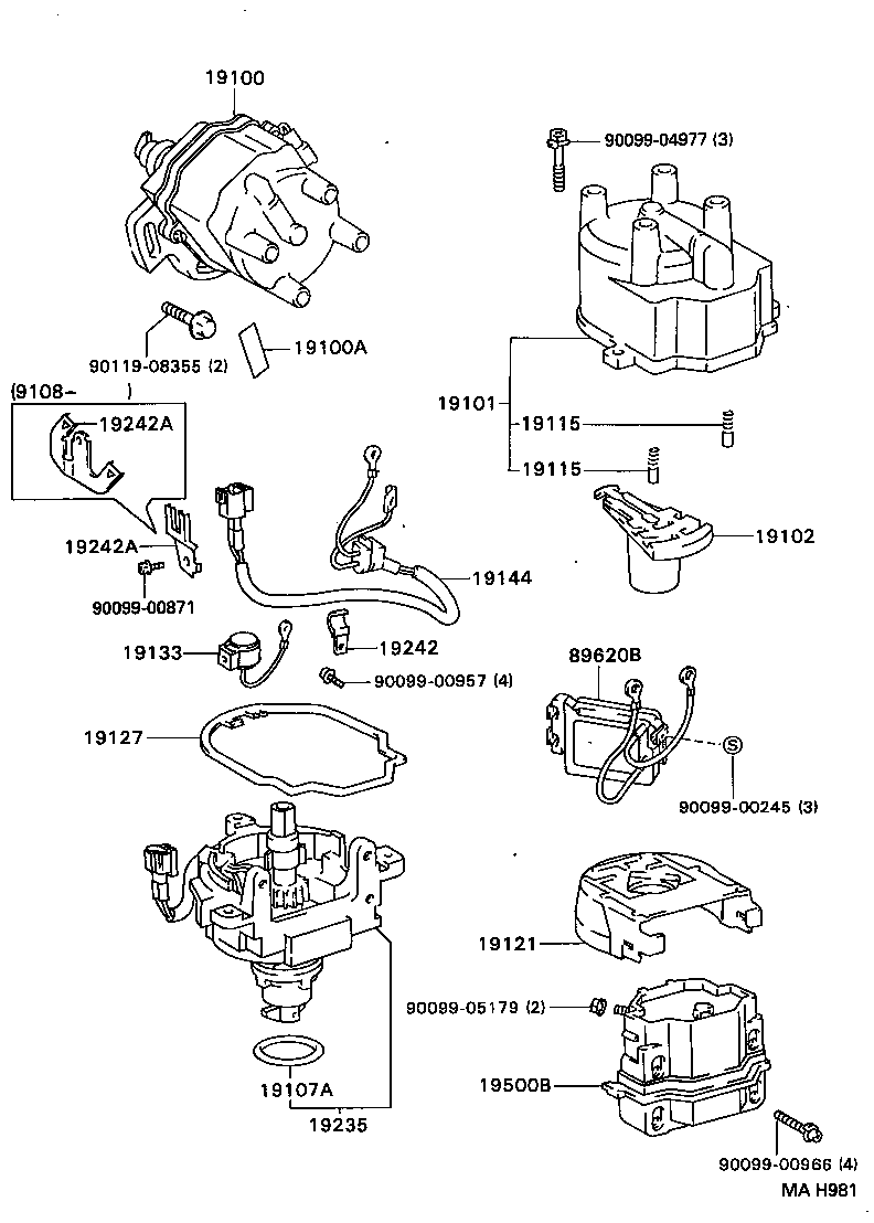  COROLLA |  DISTRIBUTOR