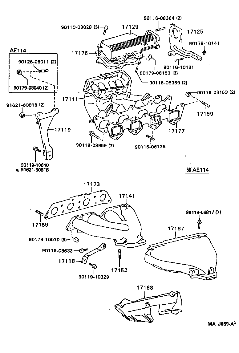  COROLLA |  MANIFOLD