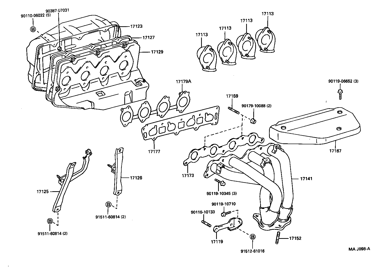  COROLLA |  MANIFOLD