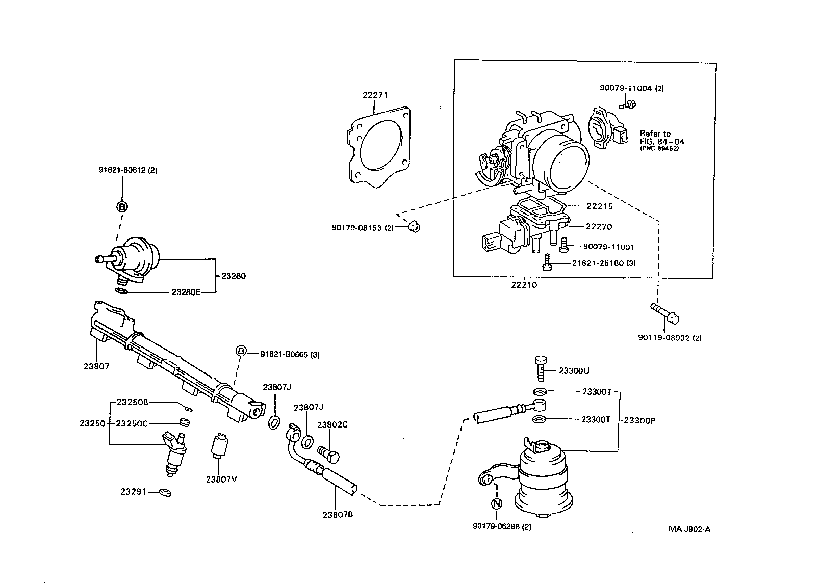  CALDINA |  FUEL INJECTION SYSTEM