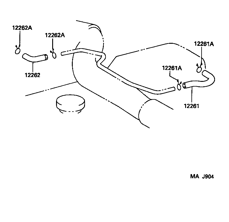  MEGA CRUISER |  VENTILATION HOSE