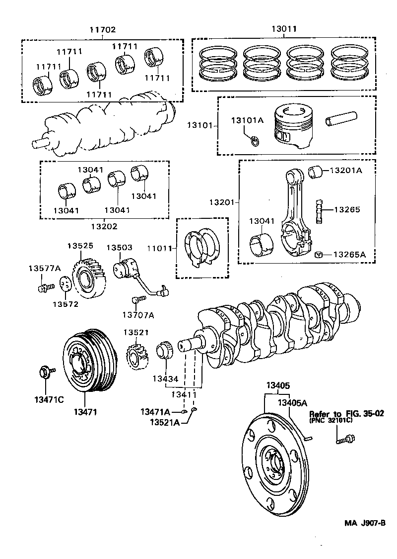  MEGA CRUISER |  CRANKSHAFT PISTON
