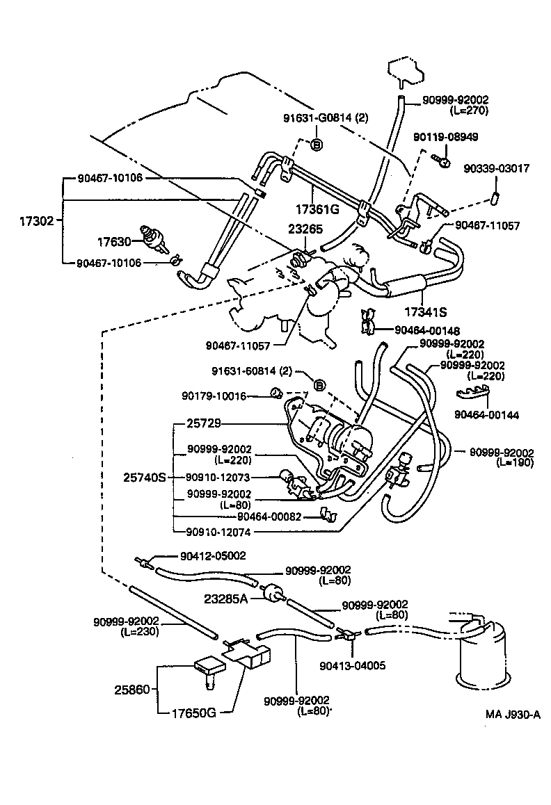  CALDINA |  VACUUM PIPING