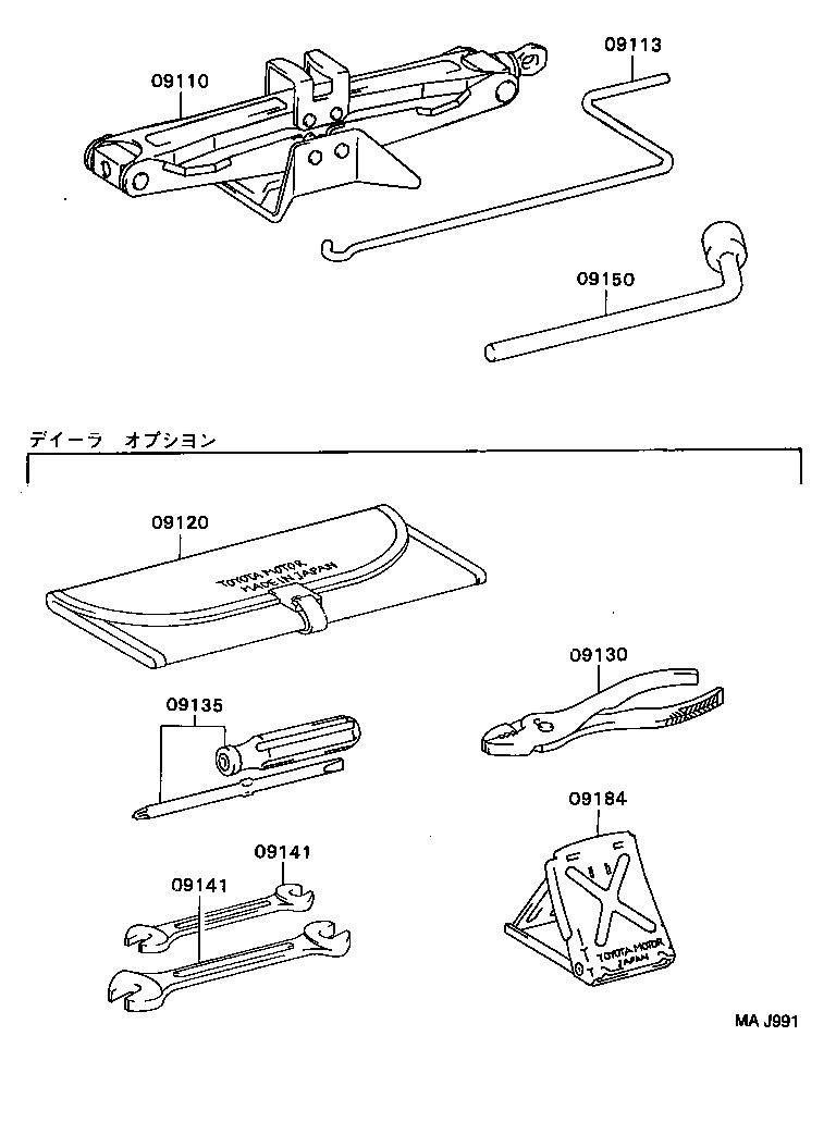  CORONA |  STANDARD TOOL