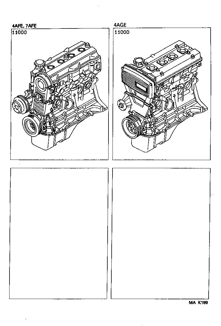  SPRINTER CARIB |  PARTIAL ENGINE ASSEMBLY
