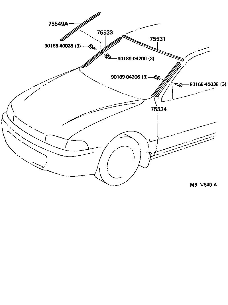  SPRINTER |  FRONT MOULDING