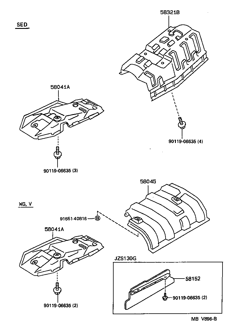  CROWN |  FLOOR INSULATOR