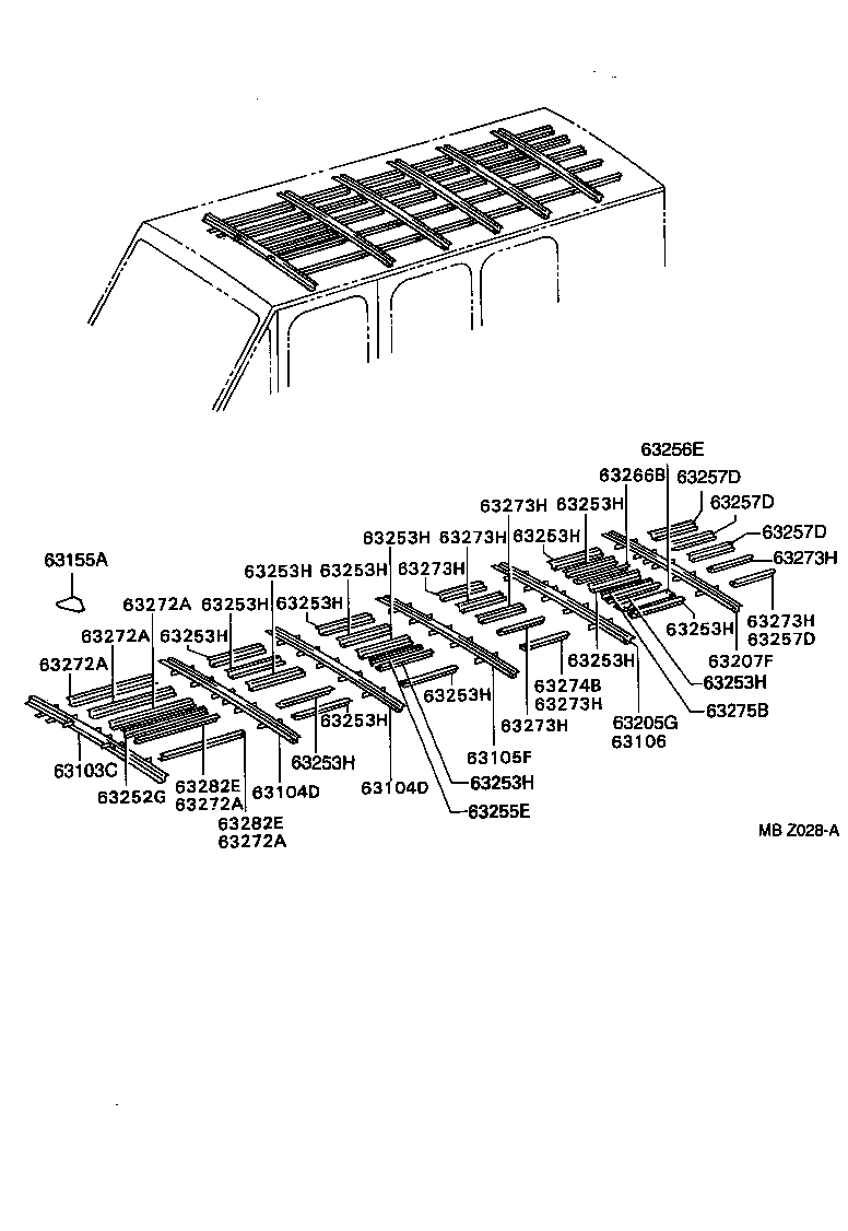  QUICK DELIVERY |  ROOF PANEL BACK PANEL
