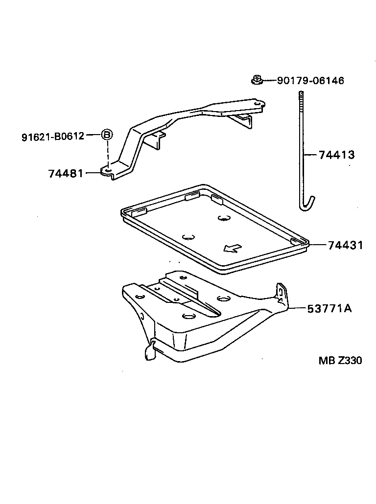  SPRINTER CARIB |  BATTERY CARRIER