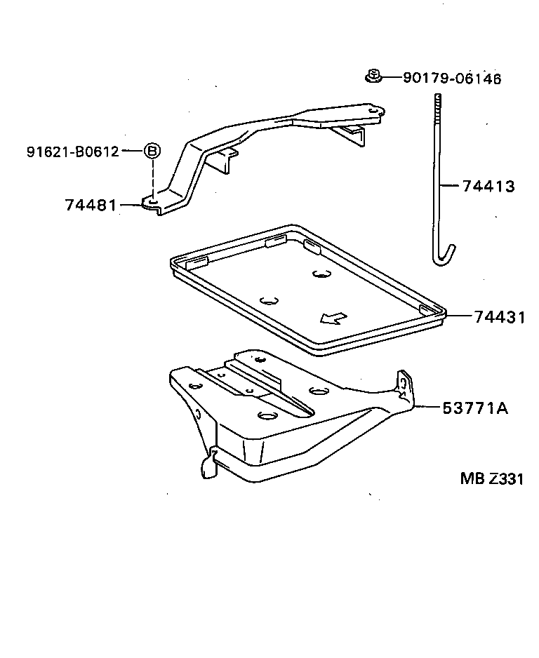  LEVIN TRUENO |  BATTERY CARRIER