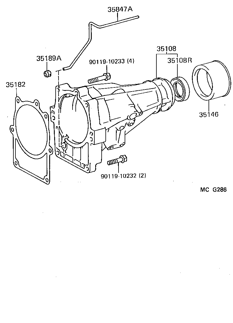  SUPRA |  EXTENSION HOUSING ATM