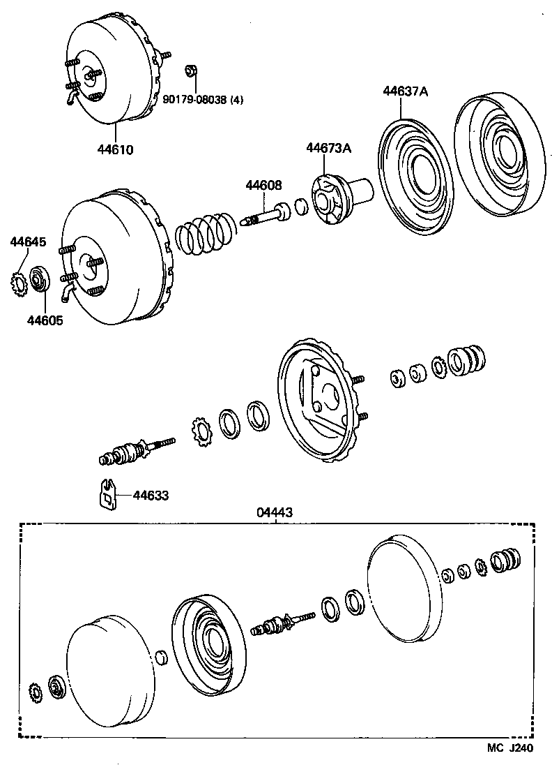  HIACE REGIUSACE |  BRAKE BOOSTER VACUUM TUBE